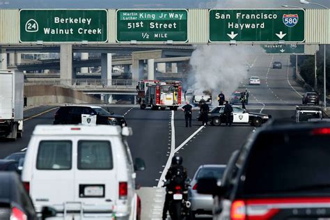Oakland: Body found after fire along Interstate 980
